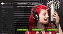 Desktop Screenshot of getyourmusic.de